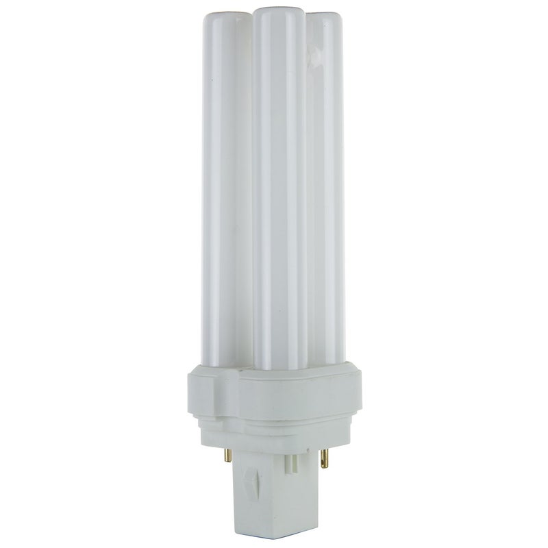 Sunlite FDL22 Fluorescent Quad Tube Plug-in Bulb, 22 Watt, 10,000 Hour Life Span, GX32D-2 Base, 1050 Lumens, for Fluorescent Ceiling Fixtures, 5000K Daylight, 1 Pack - Image 1